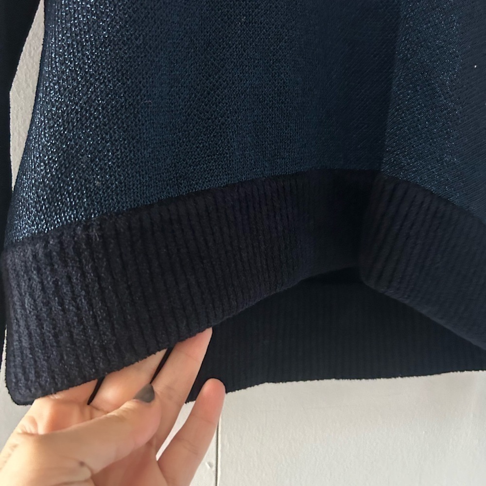 3.1 Phillip Lim Lurex Color Blocked Sweater Size XS - Picture 12 of 16